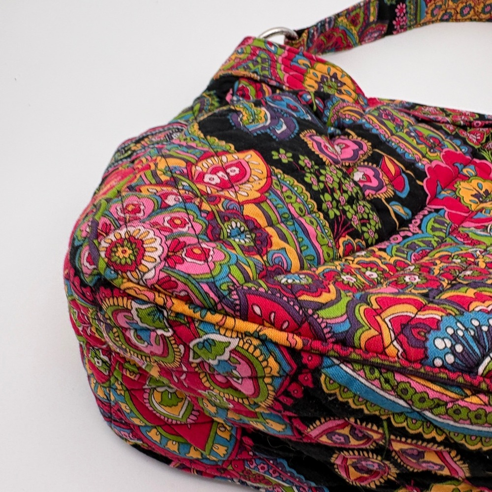 Vera Bradley Symphony In Hue Retired Paisley Reversible Tote shoulder bag - Picture 4 of 10
